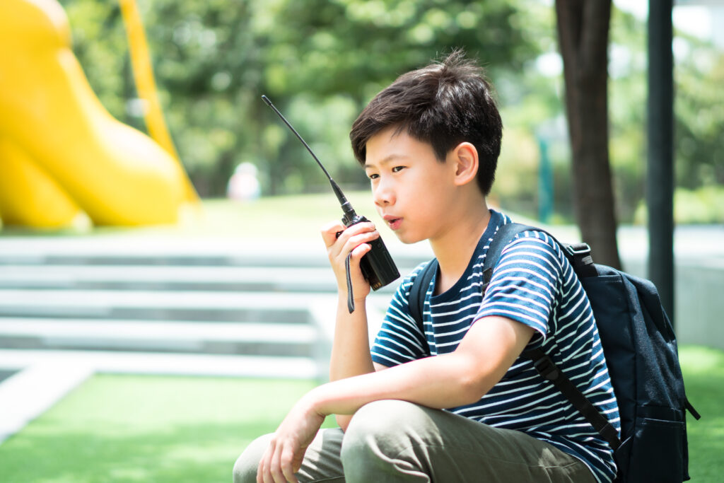 Smart,Looking,Asian,Boy,As,A,Young,Amateur,Radio,Operator
